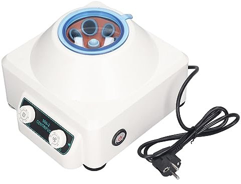 Gearwell Mini Centrifugeuse, passoux Speed ​​Desktop Spin Spin 300 à 4000 tr/min, machine à centrifugeuse de laboratoire portable