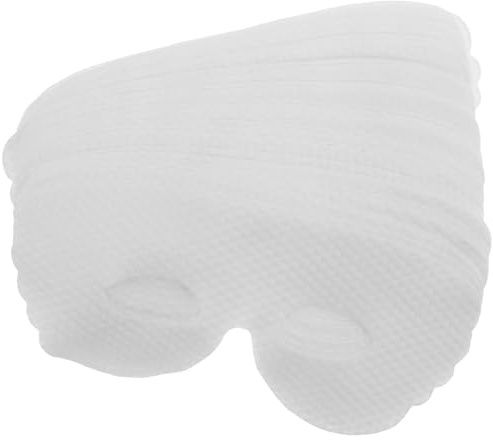 HONITANO 100stücke Augenpads aus Vliesstoff Einweg-pads für Feuchte Behandlung Spa-augenpflegepads zur Beruhigung der Augenpartie Pflegende Augenmasken für Trockene Augen