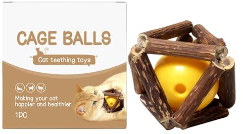 Kauspielzeug Für Katzen, Fördert Die Instinkte, 4,8 X 4,8 Cm, Beißspielzeug Für Kätzchen, Spielzeug Zur Bereicherung Für Kat Zen Im Innenbereich, Bissfestes Material, Für Kätzchen Und Katzen