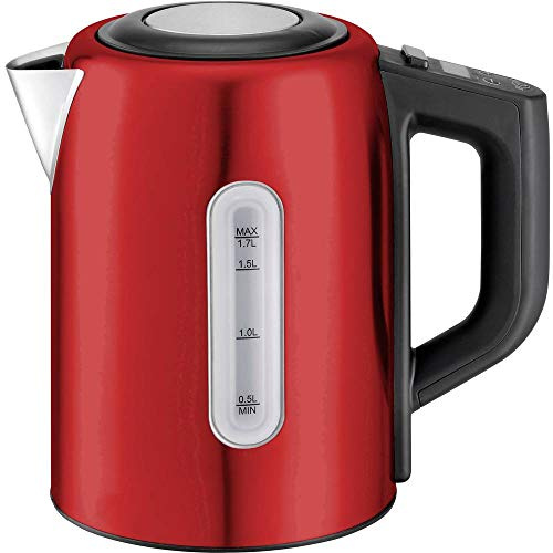 Trisa Vario Temp Bouilloire sans fil rouge (métallisé)