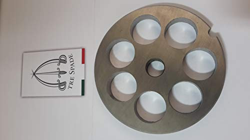 Piastra inox per tritacarne 22