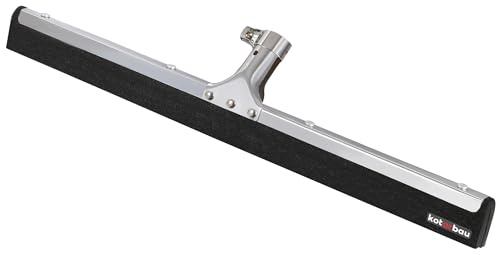 KOTARBAU® Escoba de Goma para Suelo - Acero - 45 cm - Escoba De Agua - para Interior y Exterior - Haragán De Limpieza - Escobilla de Goma para Suelo