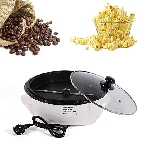 RibasuBB Tostapane per caffè da 1200 W, per casa, max. 1500 g, capacità elettrica, per caffè e tostapane
