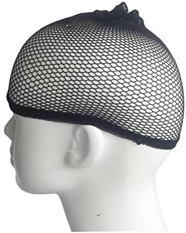 Fopytu Perückenkappe, 3 Pcs Schwarzes Mesh Perückenkappe Net, Geschlossenes Ende Haarnetz, Liner Webkappen Für Frauen, Perückenkappen Für Halloween, Cosplay