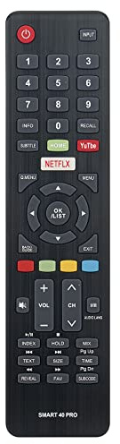 Neu SMART 40 PRO ErsatzFernbedienung Smart 40 Pro Fernbedienung Ersatz für Dyon Smart 40 Pro D800149 für DYON HD Smart TV D800168 für DEVANTI STVUHD65SI 4K Smart UHD HDR LED LCD SmartTV SE43TVD Remote