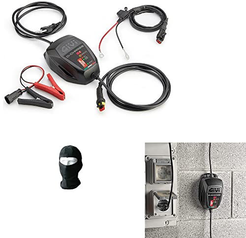 CARICA BATTERIE FACILE UTILIZZO CARICA BATTERIA GIVI S510 D-CHARGE MANTENITORE DI CARICA ADATTO PER BATTERIE AL PIOMBO MF GEL AGM LITIO 12V CARICABATTERIE MOTO SCOOTER