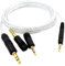 Yaowanguan Symmetrisches Kabel mit 4.4mm,2.5mm,3.5mm Adapter für Sennheiser HD518 HD558 HD598 HD569 HD579 HD599 Kopfhörer,HD598/HD558 3 in 1 Versilberte Ersatz-Upgrade-Drähte