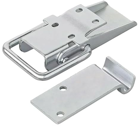 APT Spannverschluss Exzenterverschluss verstellbar 140x7 mm inkl. Gegenhalter Bordwandverschluss für Anhänger