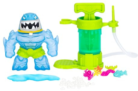 Heroes of Goo Jit Zu Hero Creator Thrash med 3 unika goo-fyllningar, mixa, fyll och skapa din egen stretchiga actionfigur, spela om och om igen