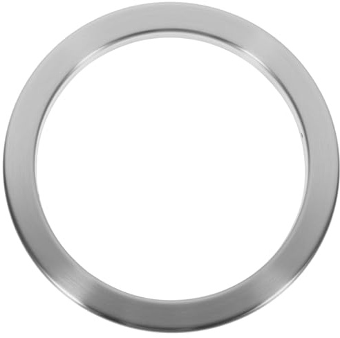 JECOMPRIS Round Trash Grommet Kitchen Counter Built-in Waste Chute Grommet Stainless Steel Counter Hole Cover for Countertop Bin Hole Scratch-Resistant Easy Install 8.19In