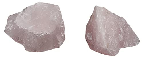 BIANMTSW Home Collections 1 Box Natural Rose Quartz Raw Minerals Crystals Stones Ornament Home Garden Flower Pots Decoration Crystal