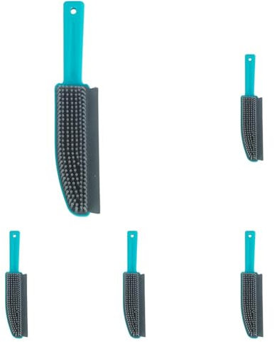 Beldray LA071590EU Pet Plus TPR Upholstery Brush - Pet Hair Remover Brush, Rubber Hand Brush, Multipurpose Cleaning Tool, Scraper Lip for Collection of Dirt, Ideal for Homes with Pets, 25 x 5 x 3 cm