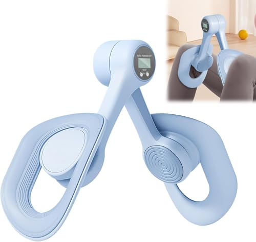 Thigh Master,Thigh Trainer,Pelvic Floor Muscle Trainer,Inner Thigh Exercise Workout Equipment for Home,Pelvic Floor Strengthening Device Women (blue)