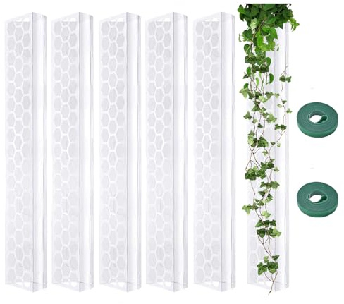 Generico Moss for Indoor Plants - Monstera Stackable 17 Inch Transparent Climbing Stand Durable Support Equipment | Vertical Support for Care