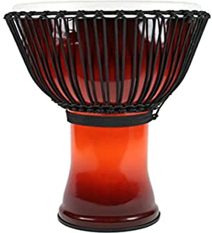 TOCA Djembe Freestyle II Rope Tuned TF2DJ-9AFSS African Sunset 9