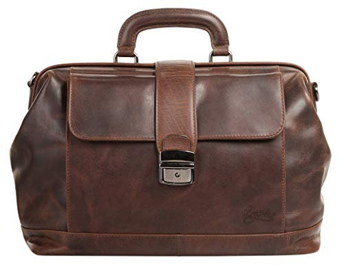 X-ZONE Reisetasche Echt Leder Herren Travel Bag mit Tragegriff | Vintage Weekender 020082