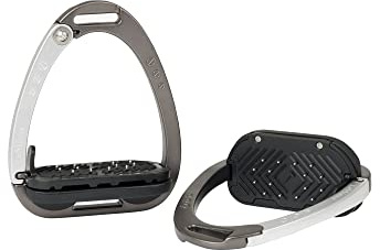 LeMieux Vector Balance Steigbügel, Carbon/Silber
