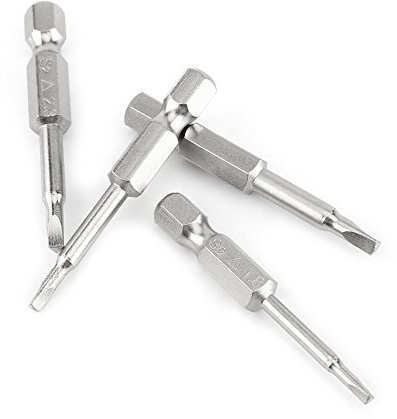 Triangolo Bip del Cacciavite Impostato Durevole in Acciaio 1/4 Pollice Stincolle Esagonale 4pcs TA1.8/TA2.0/TA2.3/TA2.7