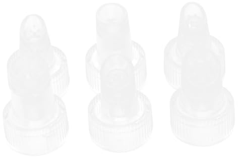 6 Stück Kunststoff Ersatzspitzen für Gesichtsbehandlungsmaschine | Aqua Facial Lösung, Aufsatz für Wasser Sauerstoff Gesichtsreinigungsgerät, Leicht und Tragbar