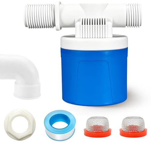 3/4 Zoll Automatisches Schwimmerventil, 1 Satz Schwimmerventil Wasserstandsregelventil Automatisches Wasserstandskontrollventil für Schwimmbädern Viehtanks Aquarien Fischteiche