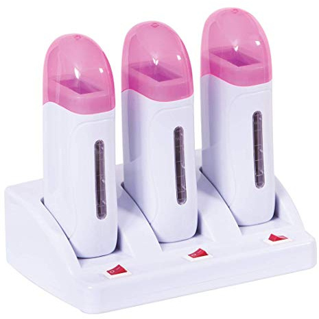 SCALDARULLO TRIO PROFESSIONALE VANO RULLO CERA DAL 500 ML.EPILAZIONE X ESTETISTA