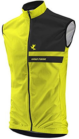 UGLY FROG Ciclismo Gilet Antivento da Uomo Traspirante Senza Maniche Ciclismo per Bicicletta WMJX03F