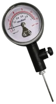 Molten PG Manometer, Black, 10,5 x 4 cm