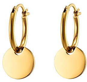 Heideman Ohrringe Damen Edelstahl Kreis hängend Set | Zeitloses Schmuckset als Geschenkidee für Mama oder Partnerin, alltagstauglich und alltagstauglich