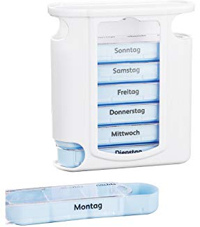 HI 33294 Tabletten Box Tablettenbox Pillendose Medikamentendose für 7 Tage