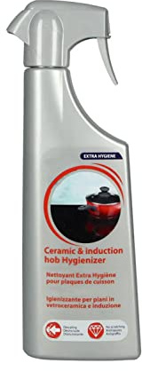 SPARES2GO Ceramic & Induction Hob Cleaner Cleaning Spray Hygienizer (500ml)