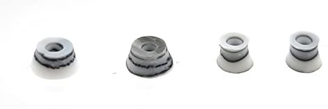 SPITBOARDS Fingerboard Swirl Bushings Duro Series 78A Black-White