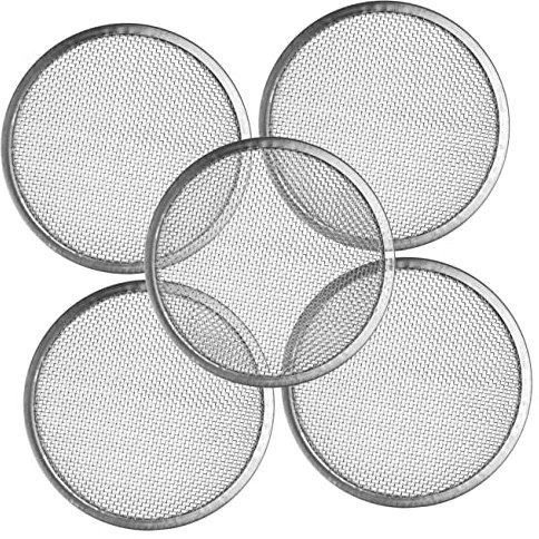CIMAXIC 5stücke Einmachdosen-keimkappe Aus Mit Siebdeckel Bohnensieb Für Bio- Und Microgreens Haushaltsfilter Für Küche Und Haus