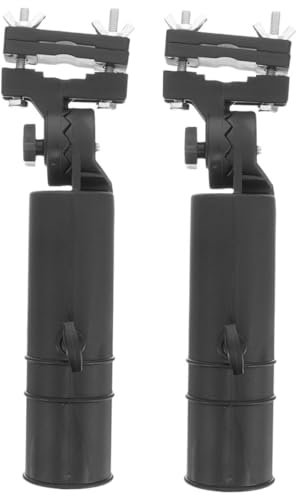 BESPORTBLE Golf Umbrella Accessories 2pcs Adjustable Holder Golf Cart Umbrella Mount Sturdy Design Easy to Carry St