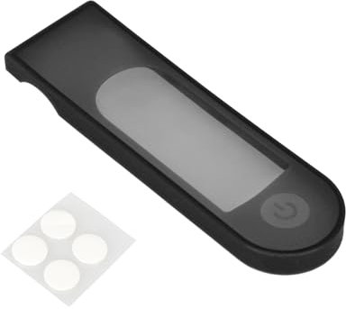QASULER Dashboard Waterproof Cover, for Xiaomi, 4 Ultra Electric Scooter Display Screen Circuit Board Protect Silicone Cover Accessories E-scooter Display Panel(Black Cover)