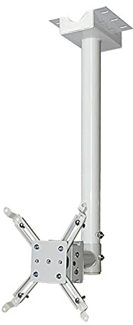 ZYLHGIKBAD Projector Bracket Projector Mount Wall Projector Ceiling Mount or Wall Mount Bracket Holder 118 Inch Extension Pole 22lb Load Capacity for Office, Home, Stage or Studio