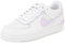 NIKE Air Force 1 Shadow, Sneaker Donna, Bianco Lilla Fioritura Photon Dust Bianco, 44 EU