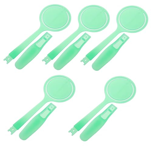 VALICLUD 5stücke Wattepad-halter Für Gesichtspflege Mit Abnehmbarem Griff Beauty-tool Zum Befestigen Von Wattepads Für Toning Lotion Und Feuchtigkeitspflege