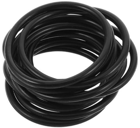 minkissy 12pcs Microphone Shock Mount Bands for Condenser Mic Holder, Rubber with High-efficiency Vibration Reduction, Easy Installation for Live Broadcasts and Studios