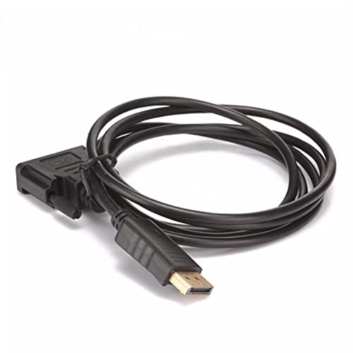 CHICIRIS 1.8m DisplayPort Male a DVI Cable Adaptador Masculino Convertidor 1080p para Aire, Negro