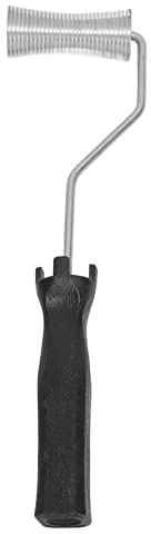 Rullo a bolle per laminazione in resina di fibra di vetro, rullo in fibra di vetro con manico in lega di alluminio, ruota liscia da 70 mm di diametro per riparazione dello schermo