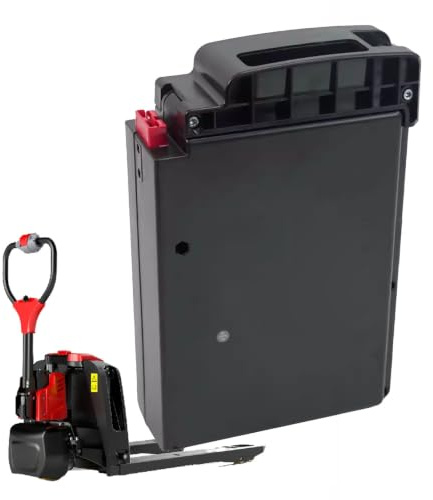 JHKJ Pacco batterie al Litio 24V 20Ah per Carrello elevatore Elettrico | Batteria per veicoli elettrici di carico e scarico da 24V 20Ah, batteria per transpallet da 24V per carrello elevatore