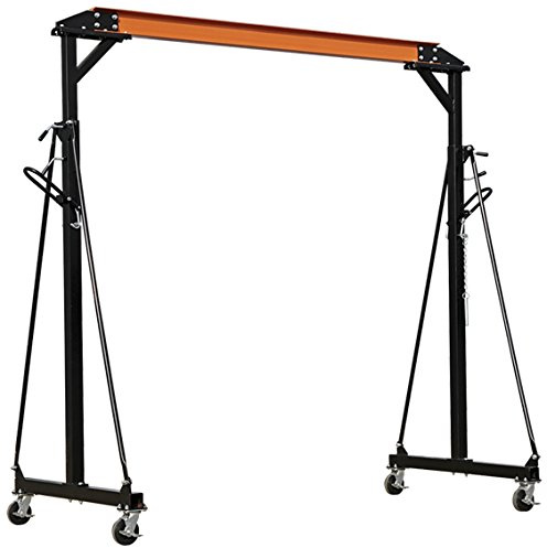 1 Tonne Portable Gantry Adjustable Crane Garage Workshop Equipment