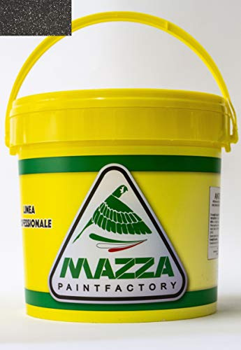 MAZZA Pittura Decorativa Lt 5 Brillantinata Glitterata Diamante Colorificio Nero Dm5072