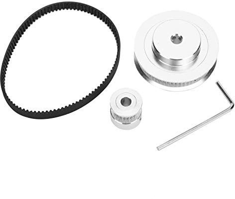 Hyuduo P36 Zahnriemensatz 20/60 Zähne 200 mm 3D-Drucker Synchronrad für Reparatur und Wartung geschlossener Regelkreis Druckerservice Ersatzteil