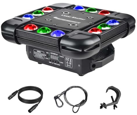 Moving Head Light, Dj Lights, DMX Controller and Sound Activated 12 * 10W RGBW Led Christmas Stage Light