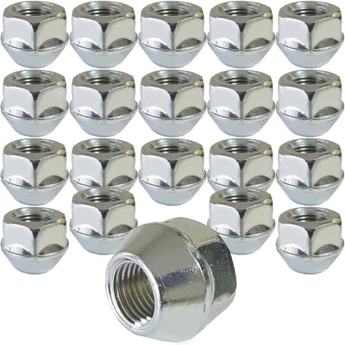 20 dadi ruota M12 x 1,25 60° SW 19 mm compatibili con Subaru, Suzuki, Nissan