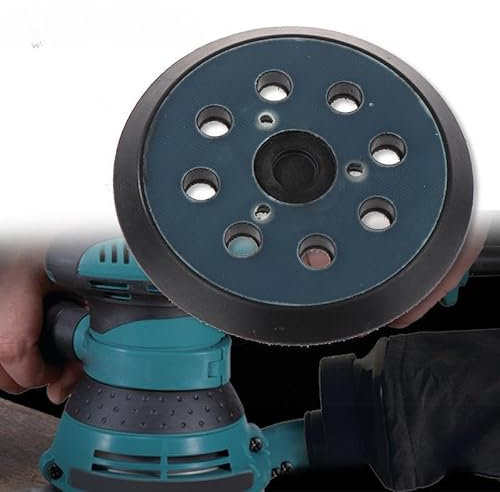 Flechae 8-Loch-Basis for Exzenterschleifer-Ersatz Bo5041 Mt922 Importiertes langes Hakenschleifer-Stick-Disc-Schleifpapier-Maschinengehäuse