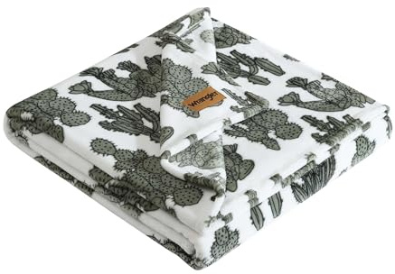 Wrangler - Soft Plush Throw Blanket for Bed & Couch, 50 x 70