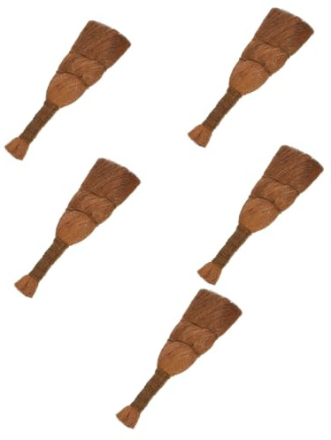 ibasenice 5pcs Bonsai Brush Garden Cleaning Brush Palm Flowerpot Washer Practical Garden Accessory