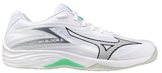 Mizuno Thunder Blade Z Hallenschuhe Unisex Indoor V1GA237016 weiß | Erlebe die Leichtigkeit und Stabilität der Mizuno THUNDER BLADE Z Hallenschuhe – ideal für Indoor-Sportarten.
